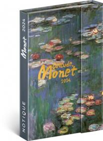 Týdenní magnetický diář Claude Monet 2024
