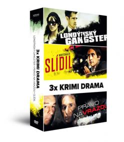 3x Krimi drama (3 DVD): Londýnský gangster, Slídil, Právo na vraždu