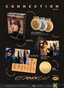 Onew:  Connection / Card Photo Card(S) Sticker(S)