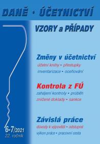 DÚVaP 6-7/2021 Závislá práce, Změny v účetnictví