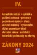 Zákony IV/2024 Stavebnictví, katastr