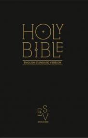 Holy Bible: English Standard Version (ESV) Anglicised Black Gift and Award edition