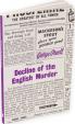 Decline of the English Murder