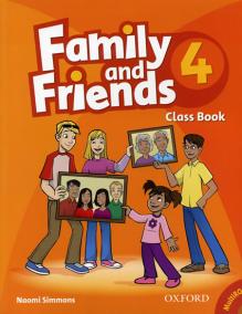 Family and Friends 4 Course Book with MultiRom Pack
