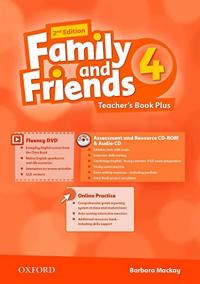 Family and Friends 4 2nd Edition Teacher´s Book Plus with Multi-ROM