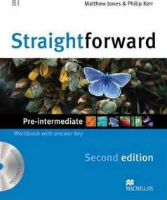 Straightforward 2nd Edition Pre-Intermediate: Workbook with Key Pack