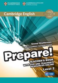 Prepare! 2: Teacher´s Book w. DVD - Teacher´s Resources Online
