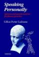 Speaking Personally: Book