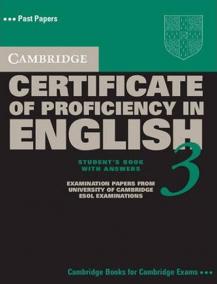 Cambridge CPE 3: Student´s Book with answers