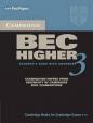 Cambridge BEC Higher 3 Student´s Book with Answers