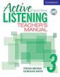 Active Listening 2nd edition: L 3 Teacher´s Manual with Audio CD