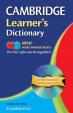Cambridge Learner´s Dictionary, 3rd edition: PB with CD-ROM for Windows