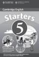 Cambridge English Starters 5 Answer Booklet