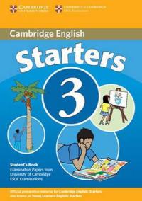 Cambridge English Starters 3 Student´s Book 
