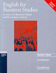 English for Business Studies: Teacher´s Book