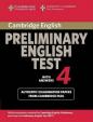 Cambridge Preliminary English Test 4 Student´s Book with Answers