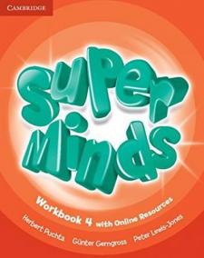 Super Minds 4: Workbook with Online Resources