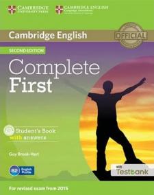 Complete First 2nd Edition: Student´s Book with Answers with CD-ROM with Testbank