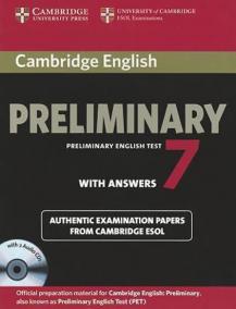 Cambridge English Preliminary PET 7: Self-study Pk (SB w. Ans. - A-CDs (2))