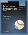 Academic Encounters 2 2nd ed.: Teacher´s Manual Reading and Writing
