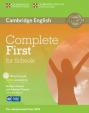 Complete First for Schools: Workbook with answers with Audio CD