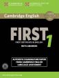 Camb Eng First 1 for exam from 2015: Self-study pk (SB w Ans - Audio CD)