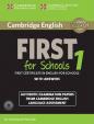 Camb Eng First for Schools 1 revised 2015: Self-Study Pack (Student´s Book with