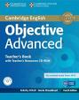 Objective Advanced 4th Edn: TB w Tchr´s Ress A-CD/CD-ROM