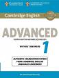 Cambridge English Advanced 1 for Revised Exam from 2015 Student´s Book without Answers