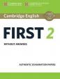 Cambridge English First 2 Student´s Book Without Answers