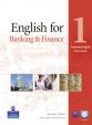 English for Banking - Finance Level 1 Coursebook and CD-Rom Pack