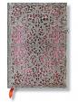 Zápisník - Blush Pink Silver Filigree, midi 120x170 Lined