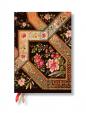 Zápisník - Filigree Floral – Ebony Wrap, midi 120x170