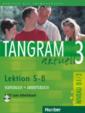 Tangram aktuell 3: Lektion 5-8: Kursbuch + Arbeitsbuch mit Audio-CD