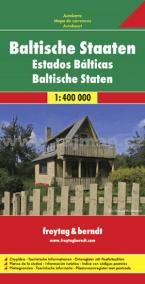 Baltische Staaten 1:400 000 - automapa