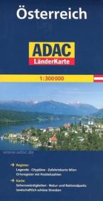 Österreich  ADAC LänderKarte 1:300 000