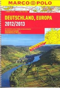 Německo, Evropa/atlas-spirála 12ú13 1:300 MD