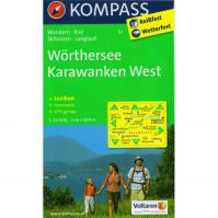 Wörtersee,Karawanken West 61 / 1:50T NKOM
