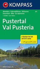 Pustertal  671 (sada 3 map )  NKOM  1:25