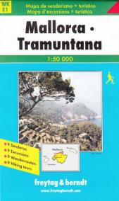 Mallorca Tramontana 1:50 000 WKE 1