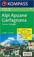 Alpi Apuane,Garfagnana 646 / 1:50T KOM