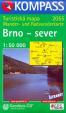 Brno - sever 1:50T turistická mapa