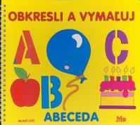 Obkresli a vymaľuj - abeceda