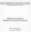 Průvodce psychologií osobnosti a sociální psychologií