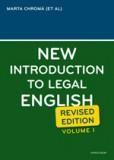 New Introduction to Legal English (Volume I.)