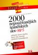 2000 nejužívanějších španělských slov