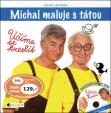 Michal maluje s tátou