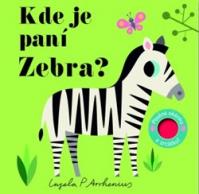 Kde je paní Zebra? Plstěná okénka a zrcátko!