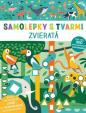 Zvieratá - Samolepky s tvarmi