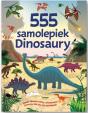 555 samolepiek - Dinosaury